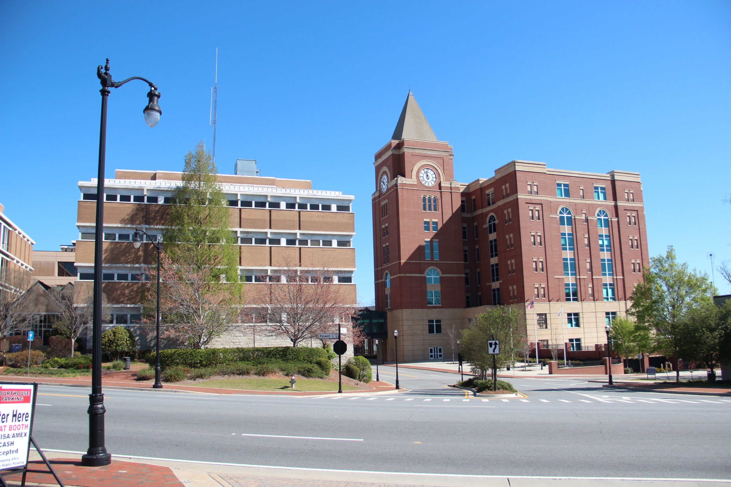 Cobb County Courthouse exterior, Marietta