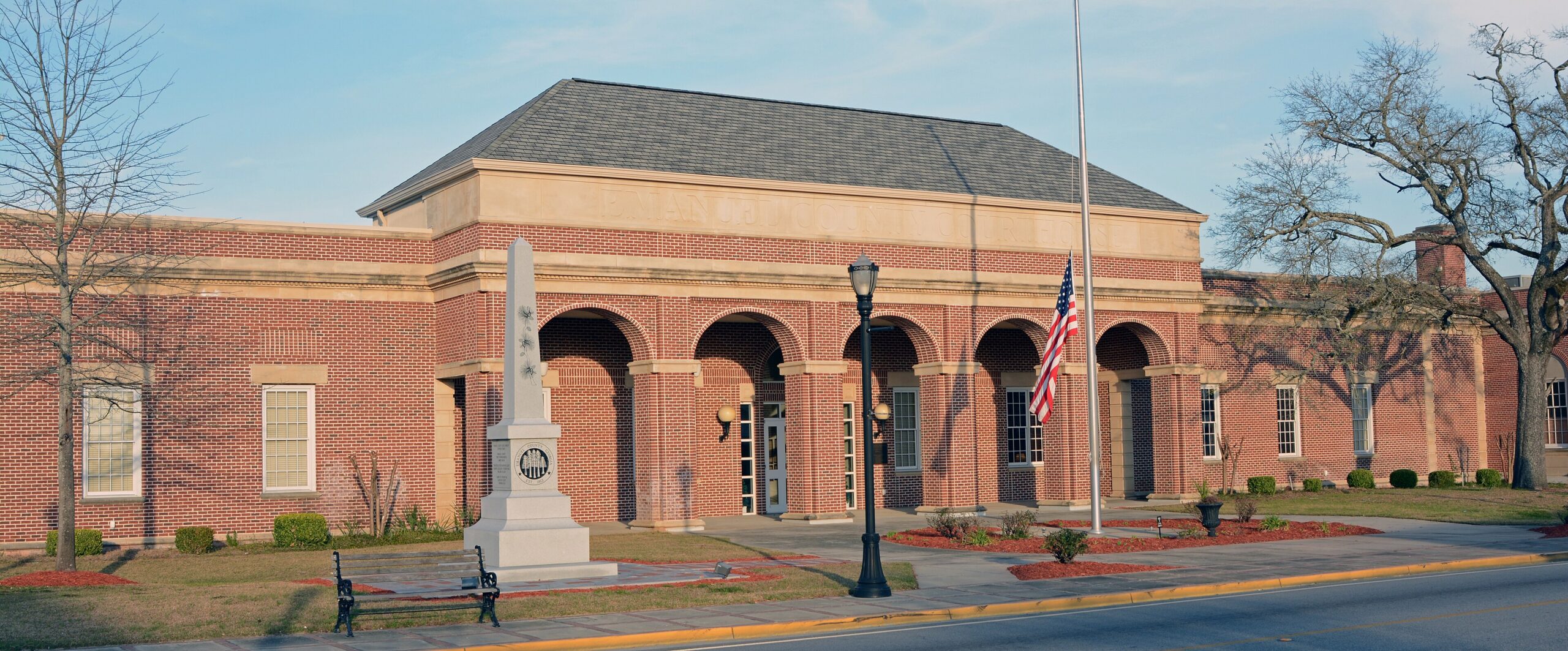 Exterior del Palacio de Justicia del Condado de Emanuel, Swainsboro
