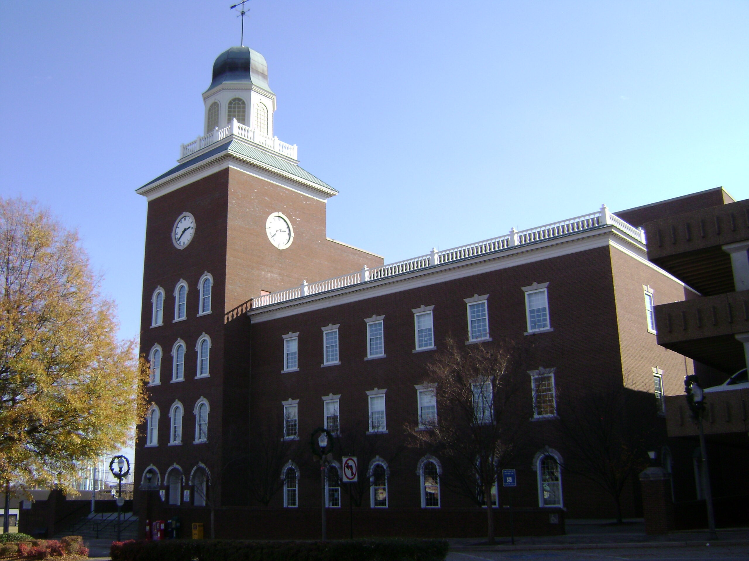 Exterior del Palacio de Justicia del Condado de Spalding, Griffin